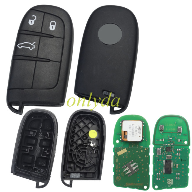 Free shipping For OEM Fiat 3 button remote key with 434mhz with PCF7945/7953 chip 56046760AB， FCCID:M3N40821302   IC:7812A40821302 RXXXXXXXX-XXXJD  PCB printed: 28.4082-1302.1