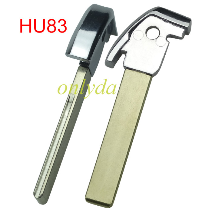 For Fiat remote key shell with Fiat badge, blade HU83, pls choose the button