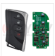 Free shipping KEYDIY TIB02-4 smart key Universal  Remote key for Lexus