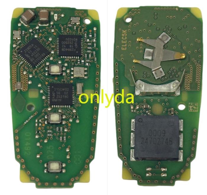 Free shipping OEM New Audi 5D smart key with high-configuration 3BUTTON 433mhz keyless remote key with 5D MQB49chip   PN:85H 959 754 F  85H959754F Original PCB + aftermarket key shell