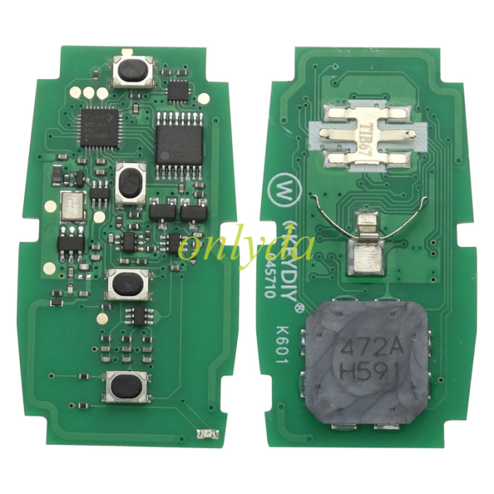 Free shipping KEYDIY TIB67-3/TIB67-4 universal smart key for Subaru