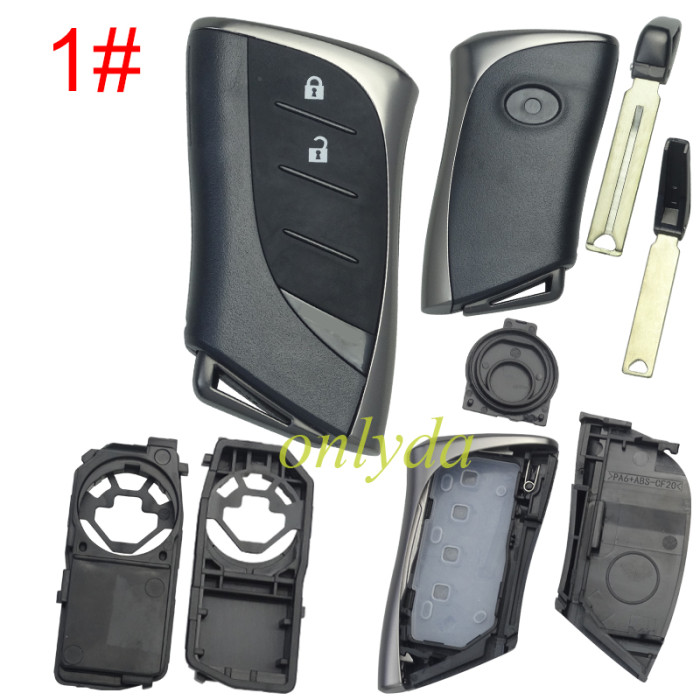 Lexus 2024 & 2025 New Lexus Models remote key blank with blade with logo  , pls choose button