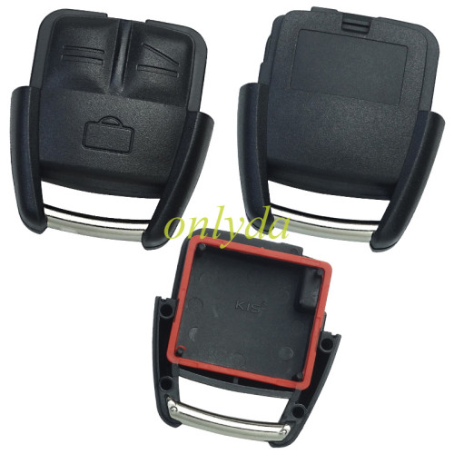 Free shipping from HK,10pcs/lot for Opel remote shell with three button