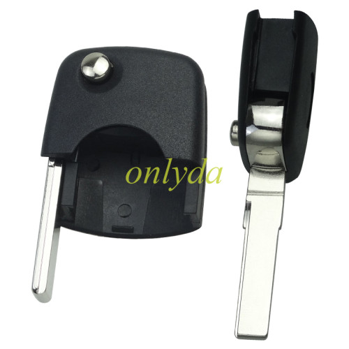 Free shipping from HK,10pcs/lot for VW Passat flip remote key  head (the head is round)