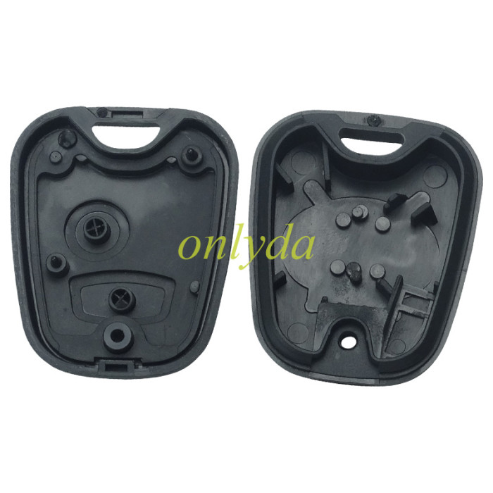 Free shipping from HK,10pcs/lot for Peugeot remote key shell without badge, without blade , only shell