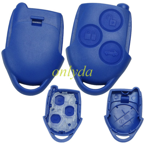 Free shipping from HK,10pcs/lot for Ford Mondeo and focus  3 button remote key shell