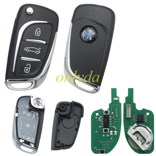 Free shipping from HK,5pcs//lot KeyDIY brand 2 button remote key B11-2