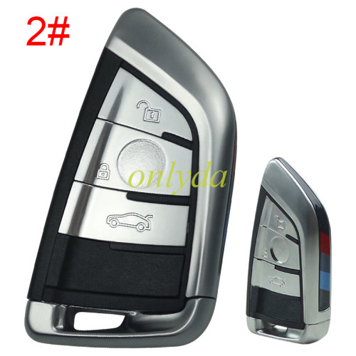 Free shipping from HK, 10pcs/lot for BMW  remote key shell with blade
