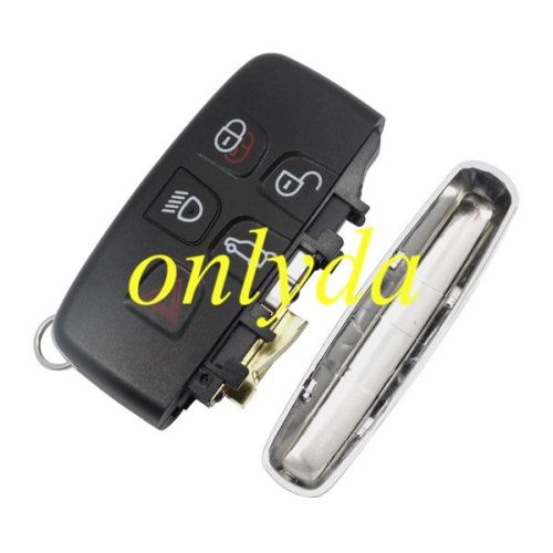 Free shipping from HK, 10pcs/lot for Rangrover 5 button remote key blank
