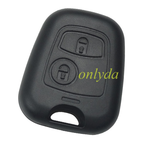 Free shipping from HK,10pcs/lot for Peugeot remote key shell without badge, without blade , only shell