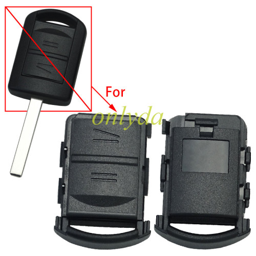 Free shipping from HK, 10pcs/lot for Opel remote shell with two buttons