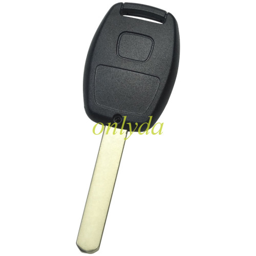 Free shipping from HK,10pcs/lot for Honda  remote key shell 2button（no chip slot place)