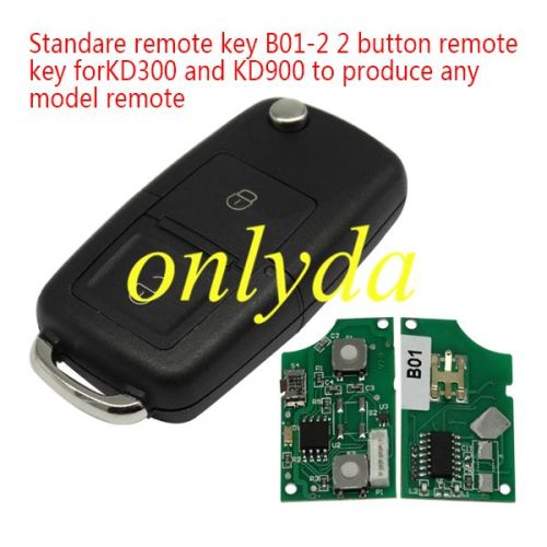 Free shipping from HK, 5pcs//lot keydiy B01-2 2 button remote key