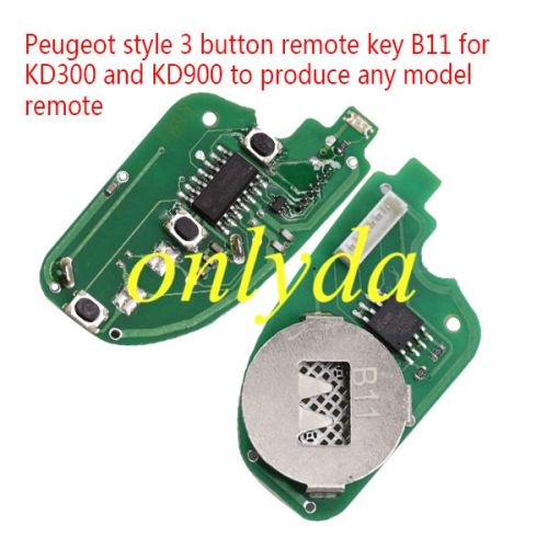 Free shipping from HK,5pcs/lot  Keydiy B11-3 3button universal remote key