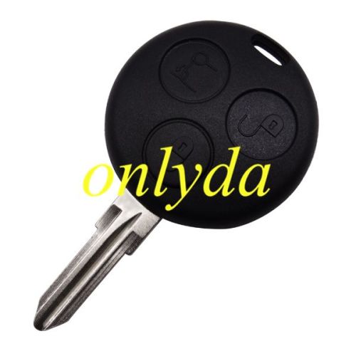 Free shipping from HK,10pcs/lot for Benz 3 button remote key blank