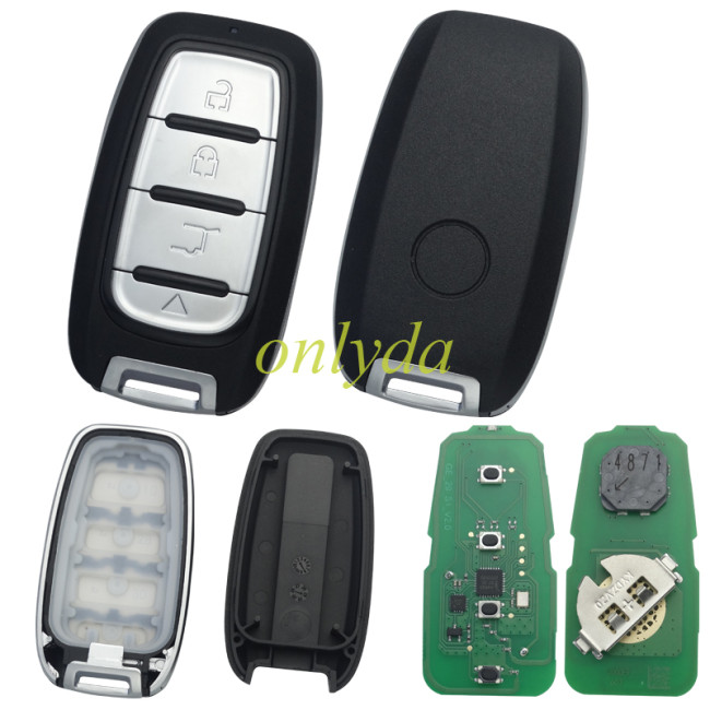 Free shipping KYDZ universal remote key 4+1 button for Chrysler style