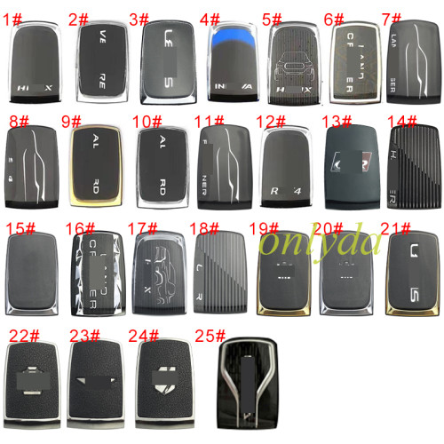 Free shipping 10pcs/lot For Toyota back cover, pls choose .