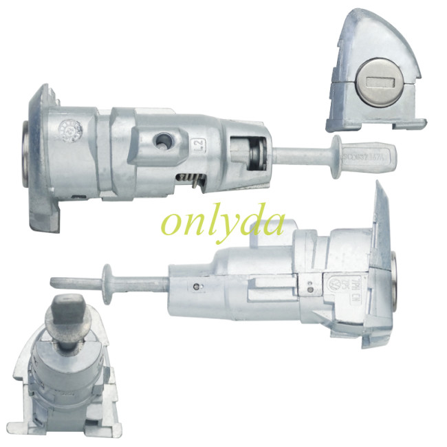 Free shipping 2pcs/lot Original VW/Audi Door Lock, Without Key OE:3CD837167A
