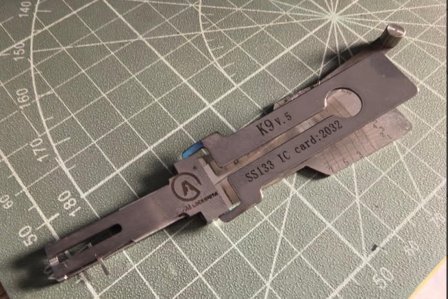 K9 V.5 SS133  IC card:2032 2 in 1 decode and lockpick