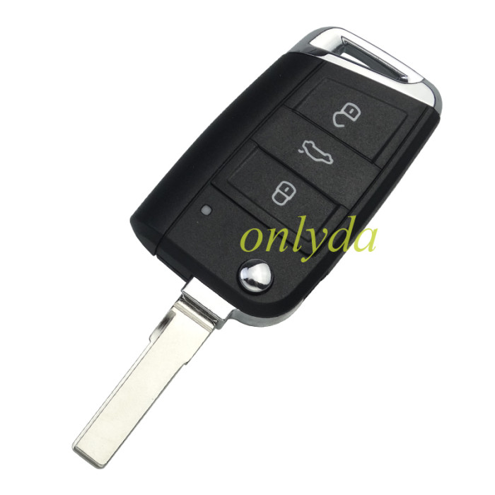 KYDZ universal remote key 3 button for VW style
