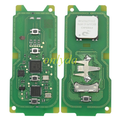 Free shipping KYDZ Universal Remote key for  5D vw audi Porsche shape  with  3 BUTTON  with 5D MQB49 chip  433mhz