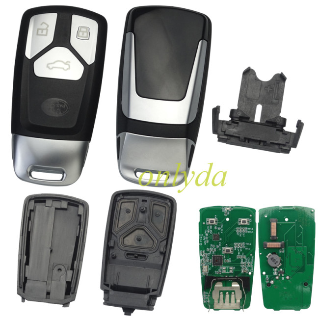 Free shipping KYDZ universal remote key 3 button for Audi style