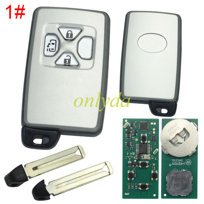 Free shipping KEYDIY Remote key TIB05-5 smart key