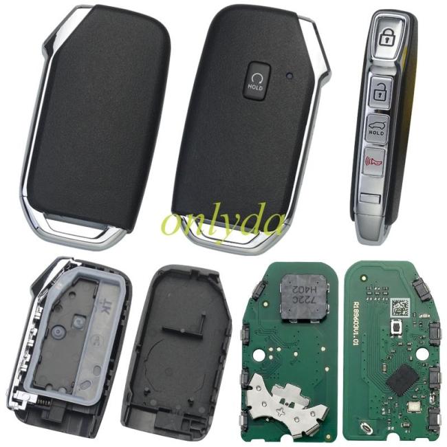 Free shipping For  KIA SELTOS SMART KEYLESS PROXIMITY 4+1 BUTTON REMOTE FOB 6A chip 433mhz  PN:95440-Q5000 95440Q5000