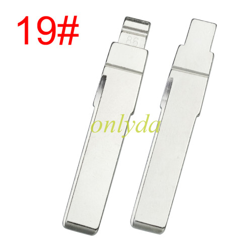 KEYDIY brand key blade  86# HU66 for Volkswagen