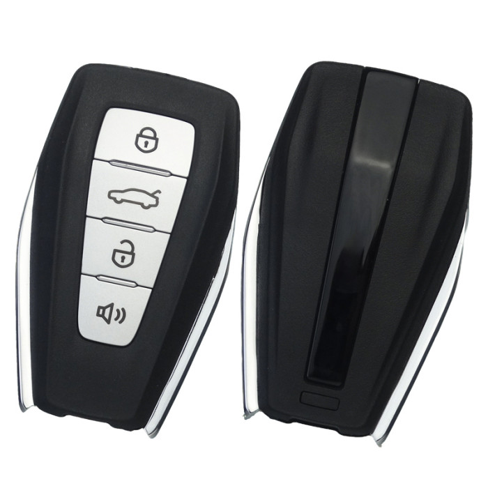 Free shipping Original Geely smart new 4 button remote key with 434mhz with 47/ NCF29AX chip for 2026 Geely Emgrand