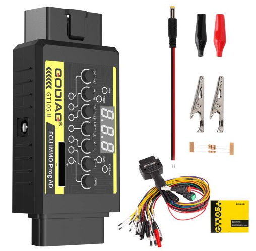 GODIAG ECU IMMO Prog GT105 OBD II BreakOut Box ECU Connector + Full Protocol Breakout Tricore Cable