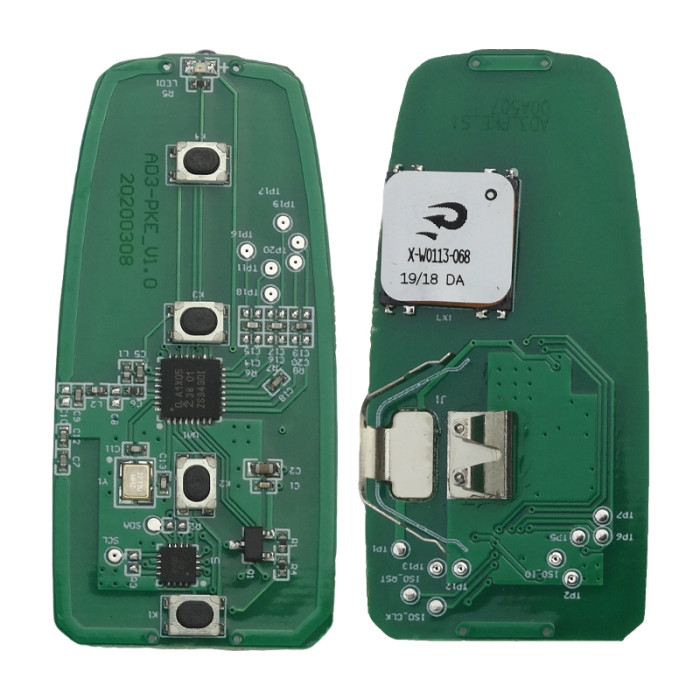 Free shipping KYDZ universal remote key 3+1 button for Audi  style