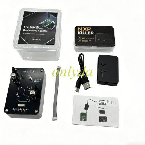 NXP KILLER,  NXP Smart Key Cloning Tool, support Copy/Unlock all NXP chip key+  BMW BDC Solder-free Adapter set