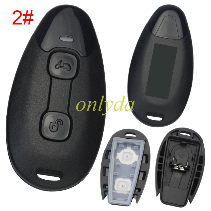 For Piaggio Vespa motorcycle key case without badge, pls choose button