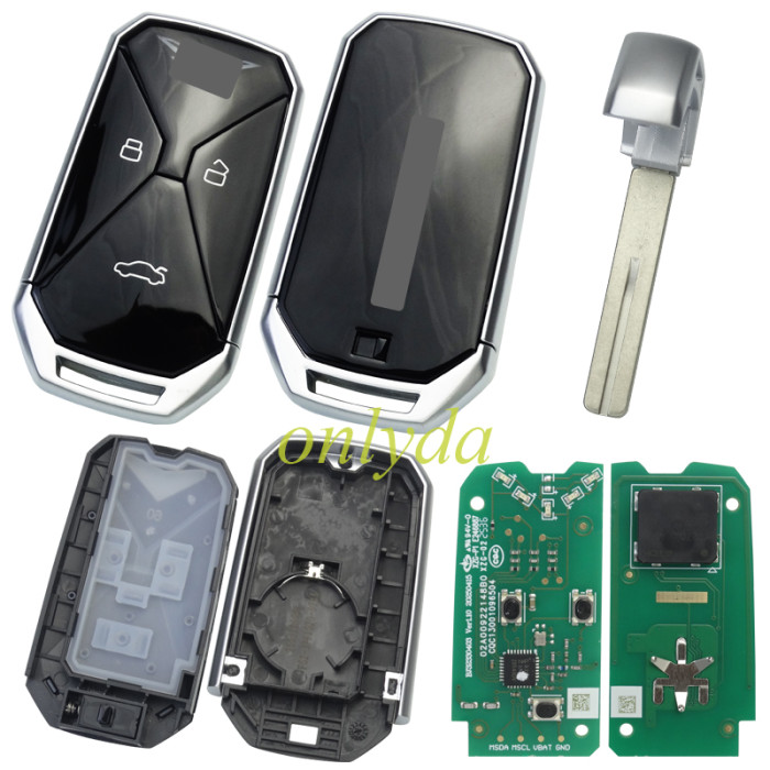 Free shipping Original Chery KAIYI remote with 47chip 434mhz