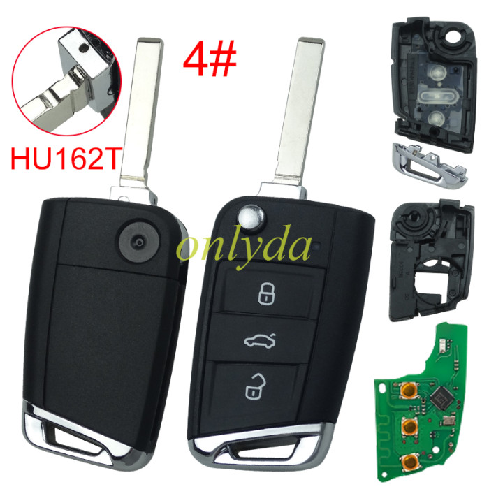Free shipping KEYDIY Remote key 3 button ZB15 smart key for KDX2 and KD MAX