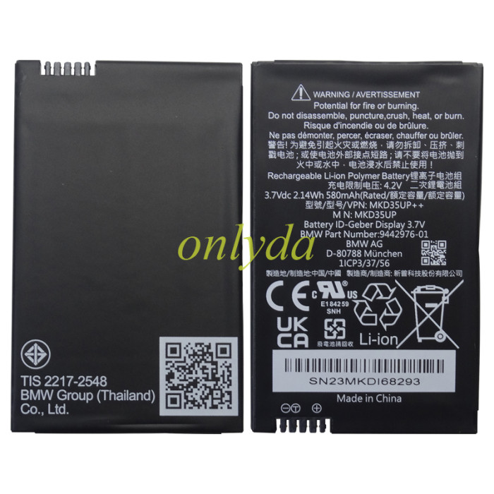 Free shipping original BMW 7-Series original Smart Keyless 3 B/3+1B （P）Remote key Display screen  315Mhz /434mhz ID49 NCF297xVTT chip HITAG Pro