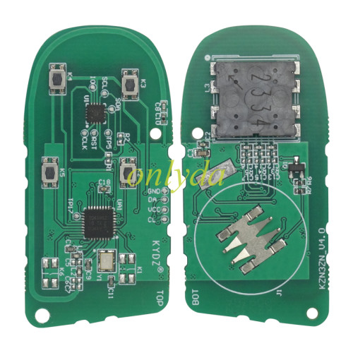 Free shipping KYDZ universal remote key 4 button for Maserati  style