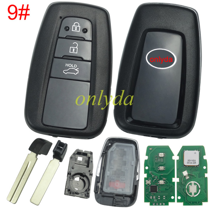Eoneboss ET-13 universal key  for Toyota , pls choose button