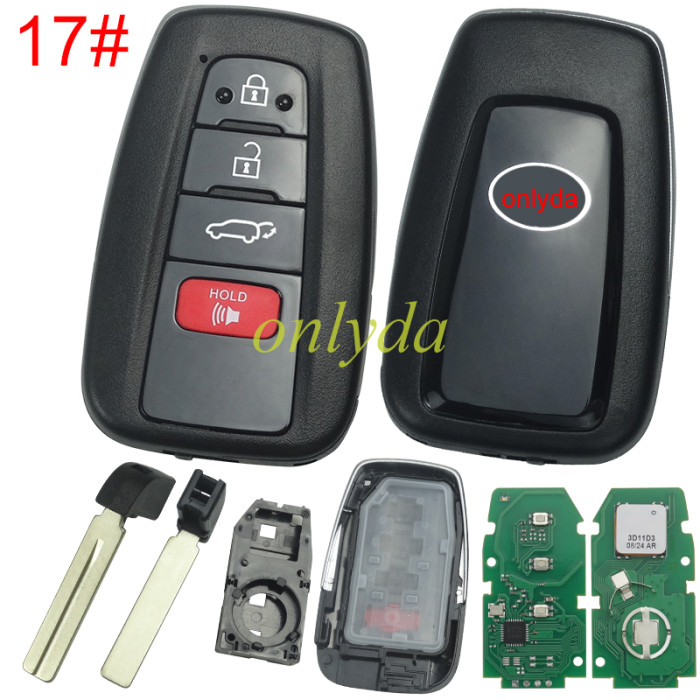 Eoneboss ET-13 universal key  for Toyota , pls choose button