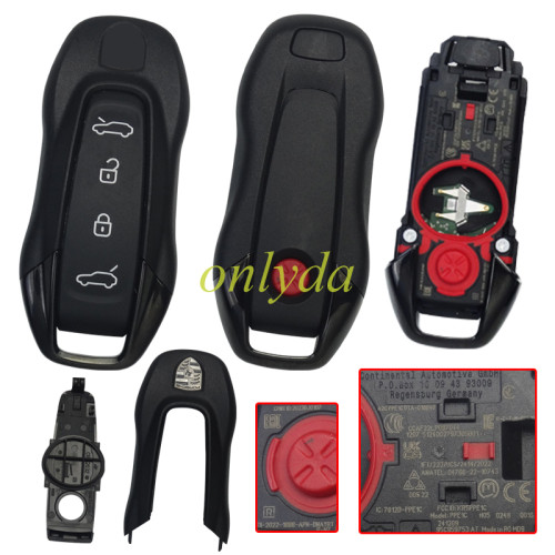 Free shipping OEM PORSCHE SMART KEY FOB TRANSMITTER ALARM for 2024+ Porsche Macan 95C959753 Remote Key - New Original MQB49 5D 4 button 433mhz