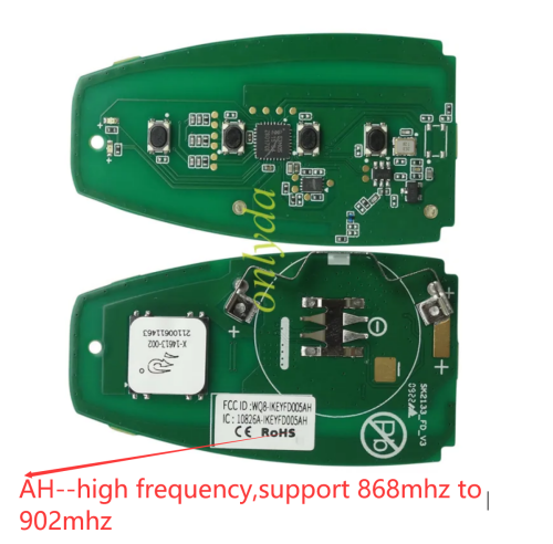 5pcs/lot Free shipping AUTEL IKEYFD004AH/IKEYFD005AH 4/5 Buttons Smart Key Universal Remote used for MaxiIM KM100/IM508/IM608