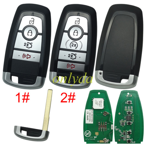 5pcs/lot Free shipping from HK AUTEL IKEYFD004AL/IKEYFD005AL  4/5Buttons Smart Key Universal Remote used for MaxiIM KM100/IM508/IM608