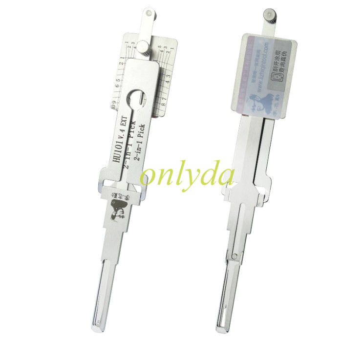 For HU101 focus 3-IN-1 Lock pick, for ignition lock, door lock, and decoder, genuine ! used for Ford Focus，Land Rover Series，Volvo S40 XC60 V40