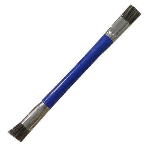 Double End Stainless Steel Wire Cleaning Brush, PCB Motherboard Solder Flux & Black Glue Remover Brush for Phone & Car Key Repair