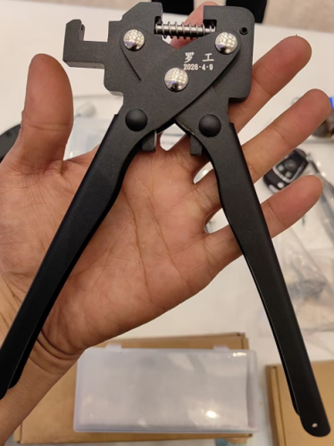 Heavy Duty Black Auto Folding Remote Key Pin Removal Pliers Locksmith Repair Tool