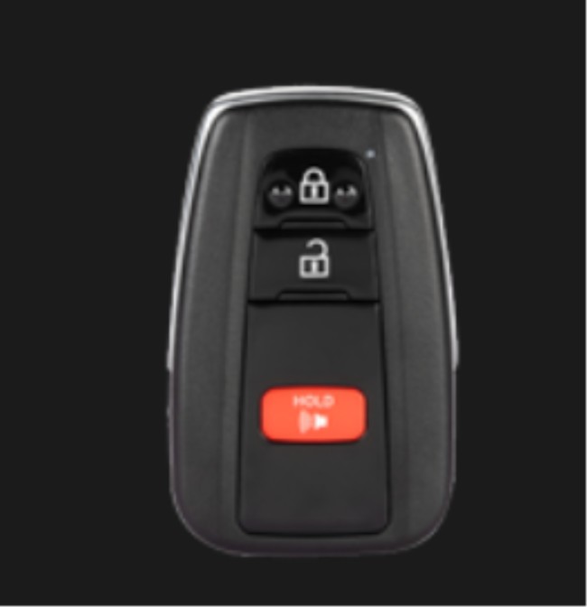 5pcs/lot Free shipping from HK Autel IKEYTY003AL Universal Smart Remote Key 3 Buttons For Toyota 8A series