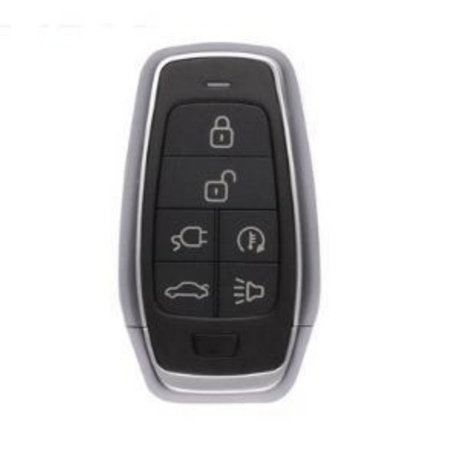 5pcs/lot Free shipping from HK AUTEL MAXIIM IKEY Standard Style IKEYAT006FL 6 Buttons Independent Smart Key (EV Charge/ Remote Start)
