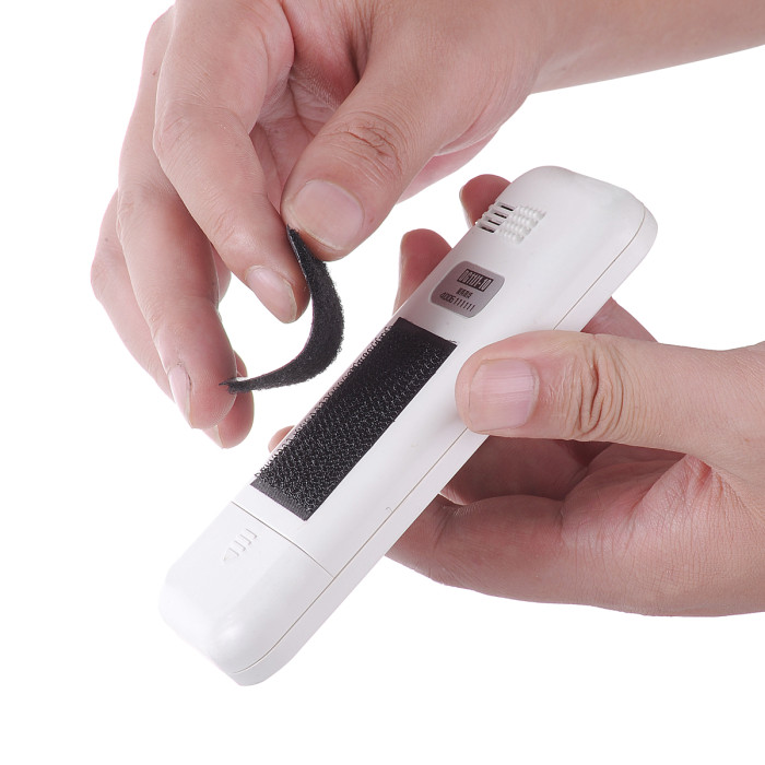 BQS 2 Inch Width Self Adhesive Hook and Loop Sticky Back Tape Fastener Length 10' (Black)