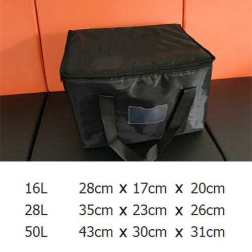 UK Food Delivery Insulated Bags Pizza Takeaway Thermal Warm/Cold Bag Ruck IB